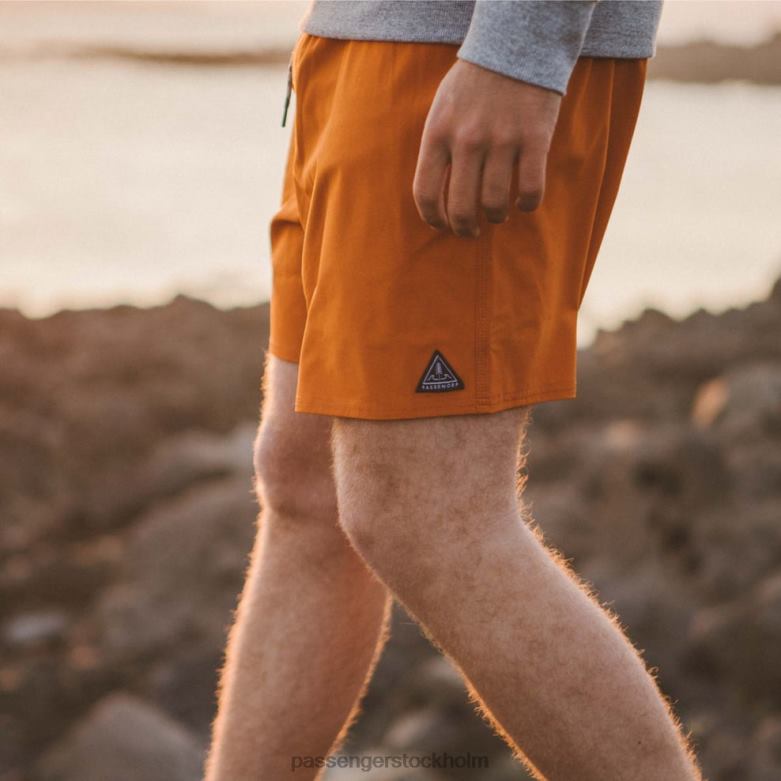 Passenger ventura återvunna badshorts sunset orange D422J315 solnedgång orange