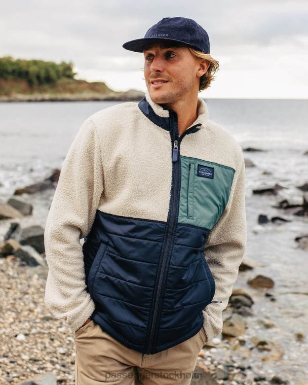Passenger born explorer återvunnen polarfodrad sherpa fleece björk D422J31 björk