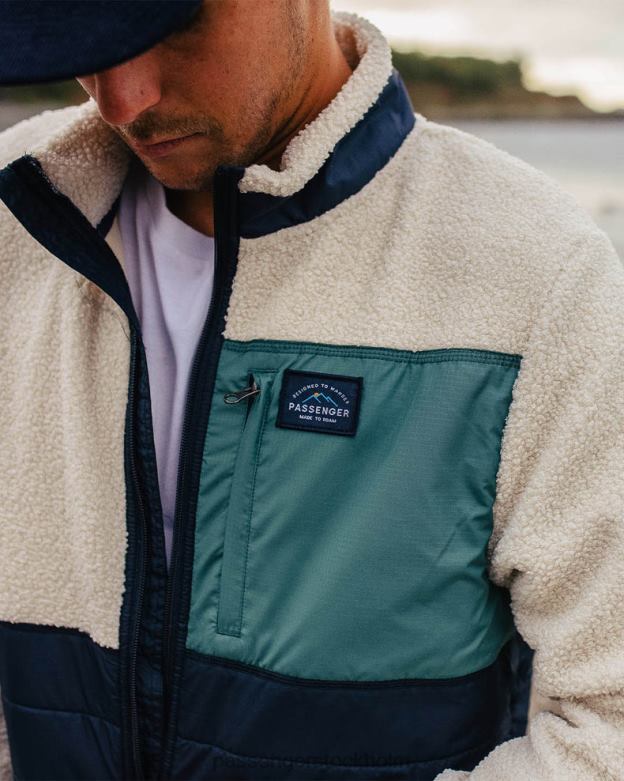 Passenger born explorer återvunnen polarfodrad sherpa fleece björk D422J31 björk
