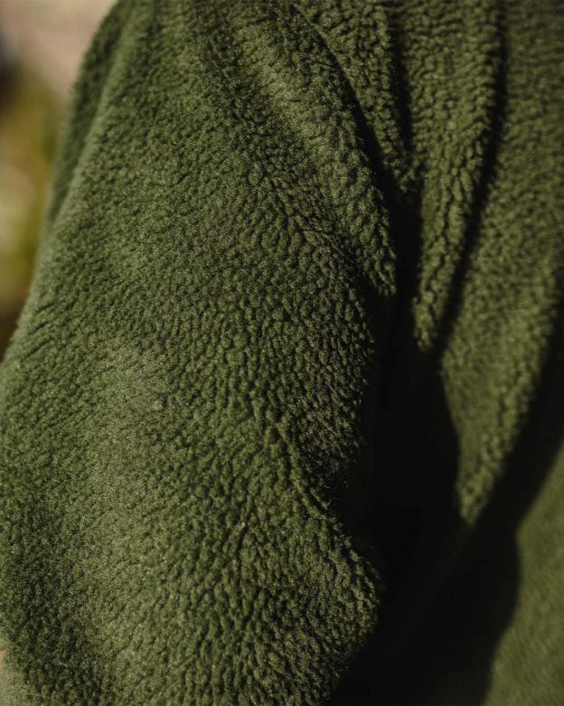 Passenger trekker återvunnen gran av sherpa fleece med djup lugg D422J39 gran