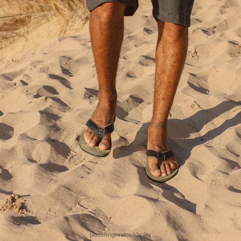 Passenger laguna flip flops lager grön D422J488 lager grön