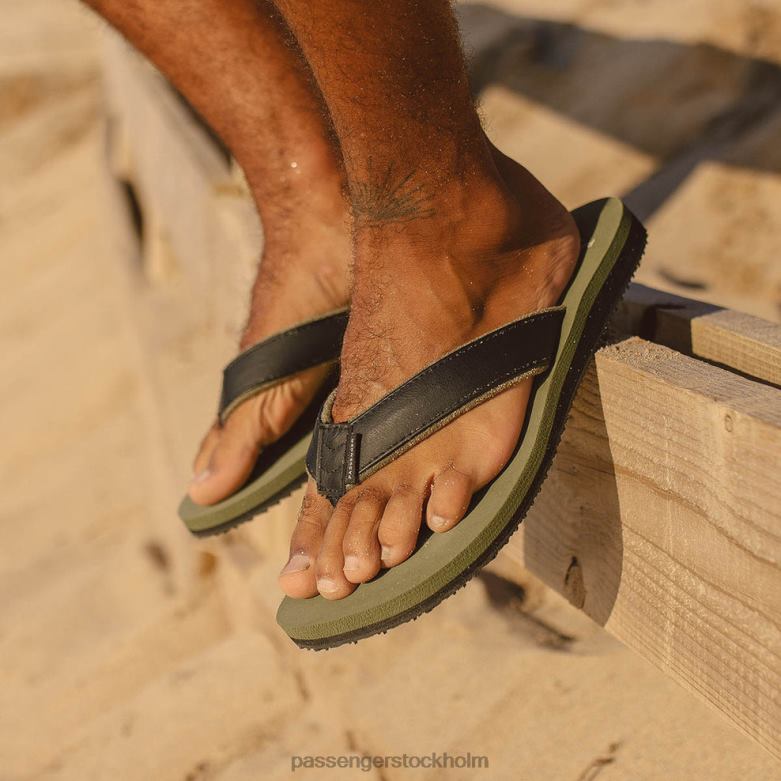Passenger laguna flip flops lager grön D422J488 lager grön