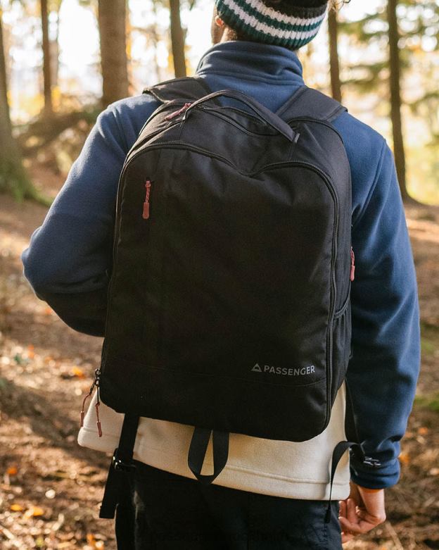 Passenger ascent weekender återvunnen 35l ryggsäck svart D422J520 svart