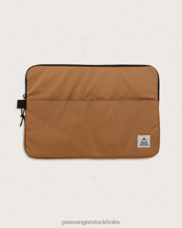 Passenger on-the-go återvunnen laptop-fodral gyllenbrun D422J565 gyllenbrun