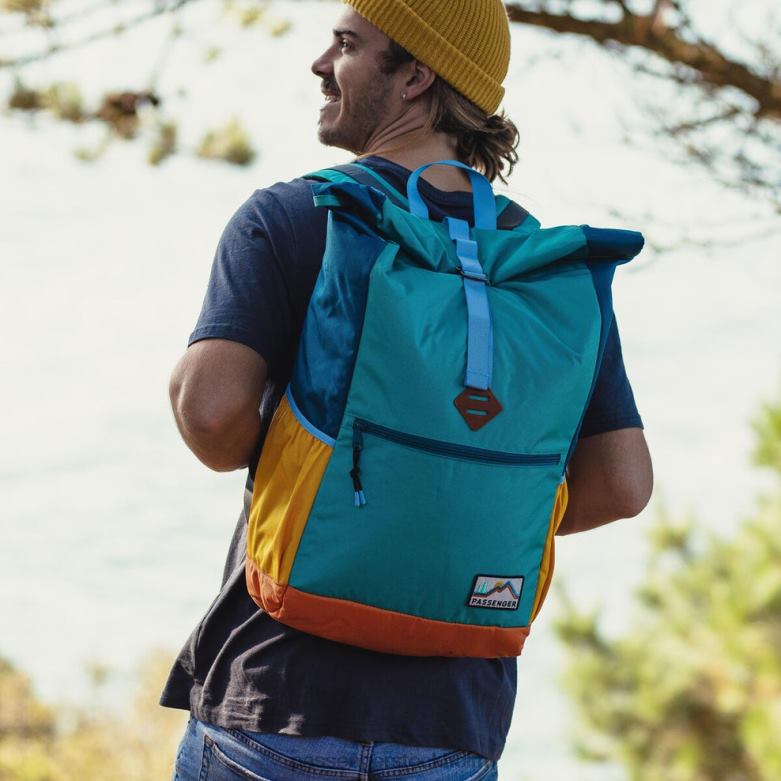Passenger rolltop kylare återvunnen 32l flerfärgad D422J568 flera färger