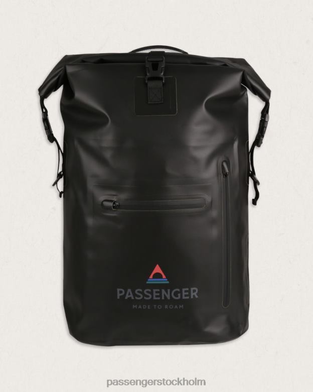 Passenger tide 25l återvunnen torrväska ryggsäck svart D422J519 svart