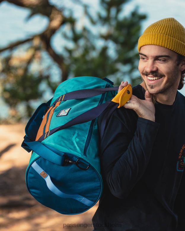 Passenger undkomma allt 30l återvunnen polyester duffelväska flerfärgad D422J557 flera färger