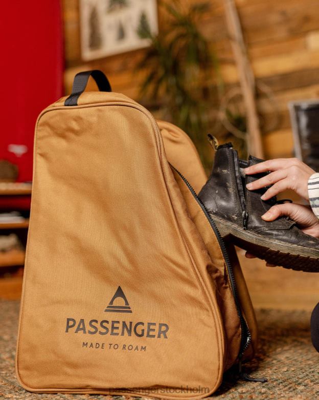 Passenger utforska återvunnen stövelväska gyllenbrun D422J547 gyllenbrun